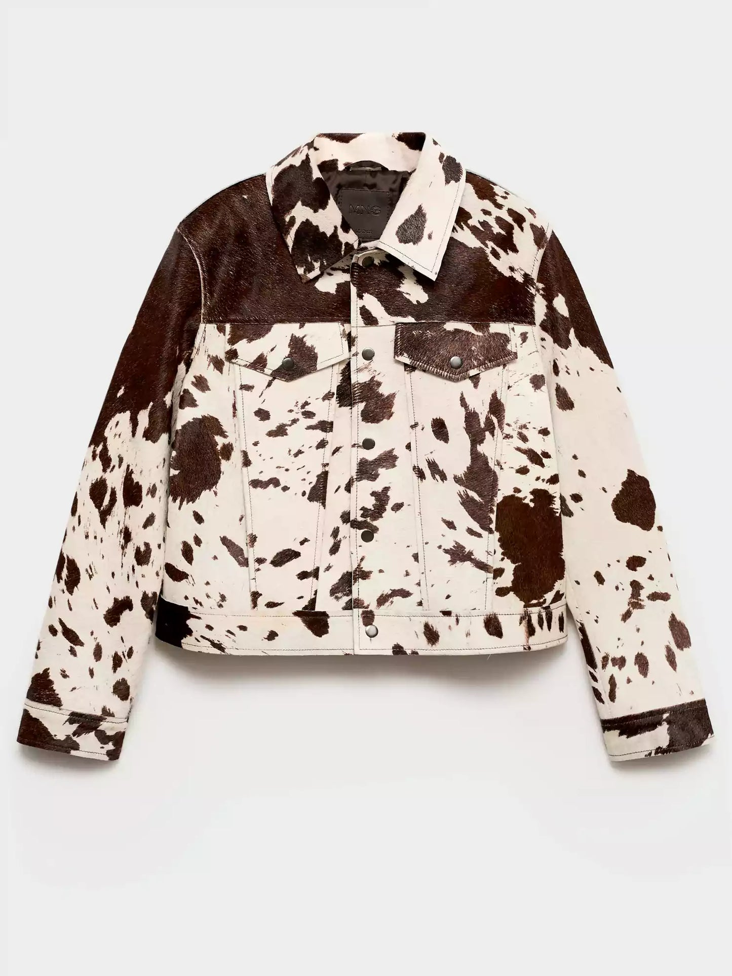 Bayline™ | Faux Bontjas Met Koeienprint