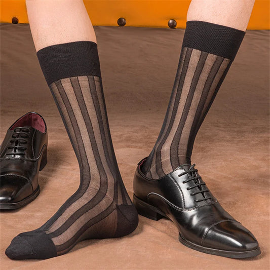Bayline™ | Gedurfd Streep Nylon Sokken - Eén Maat voor Alles
