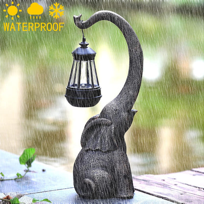 Bayline™ |  Betoverde Olifant Solar Lamp