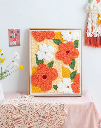 Bayline™ | Heldere Bloesems Punch Naaldenset Met Garen