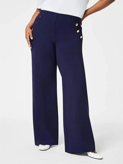 Bayline™ |  Buikcontrole Knoop Breed Been Broek