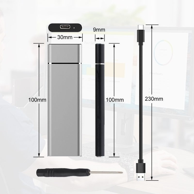 Bayline™ | Draagbare 16TB SSD Externe Harde Schijf