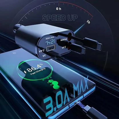 Bayline™ | 4-in-1 Intrekbare Autolader