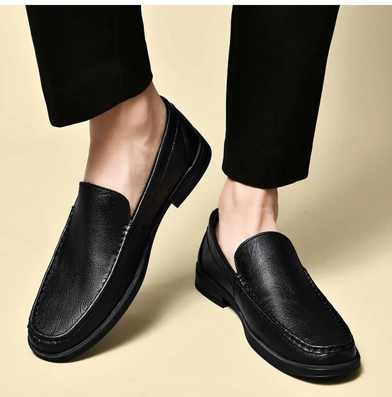 Bayline™ | Casual en Elegante Heren Leren Schoenen