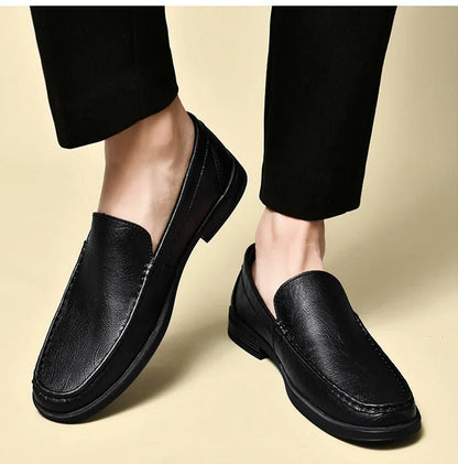 Bayline™ | Casual en Elegante Heren Leren Schoenen