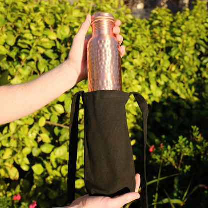 Bayline™ | Gehamerde Koperen Waterfles