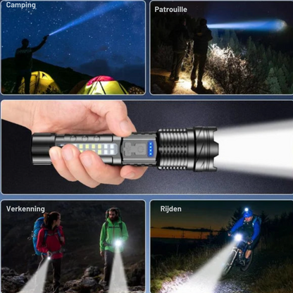 Bayline™ | Outdoor Laserzaklamp Met Cob Zijlicht