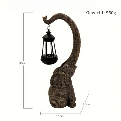 Bayline™ |  Betoverde Olifant Solar Lamp