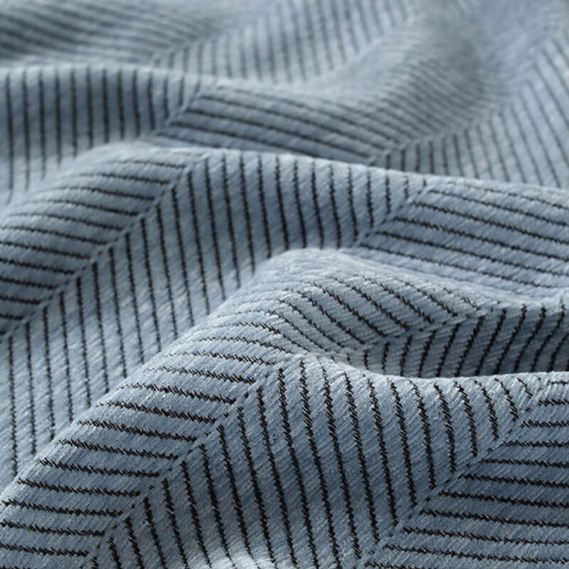 Bayline™ | Visgraat Chenille Dekbedovertrek Met Kwastjes