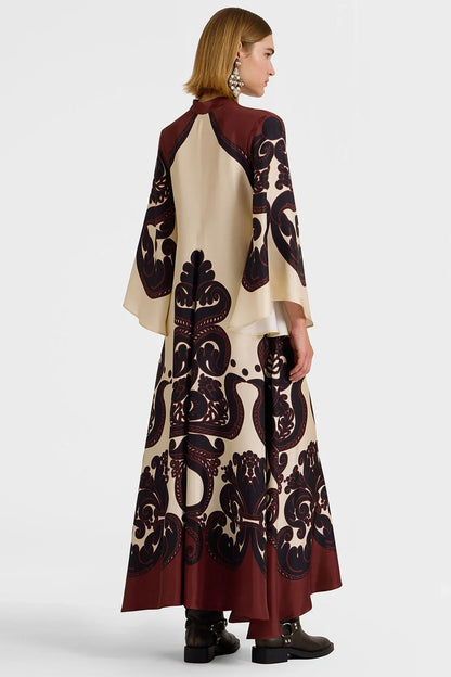 Bayline™ |  Lulu Satijnen Maxi Jurk