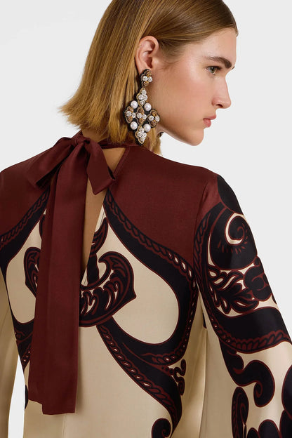 Bayline™ |  Lulu Satijnen Maxi Jurk
