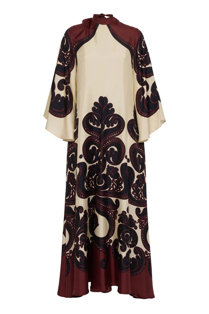 Bayline™ |  Lulu Satijnen Maxi Jurk