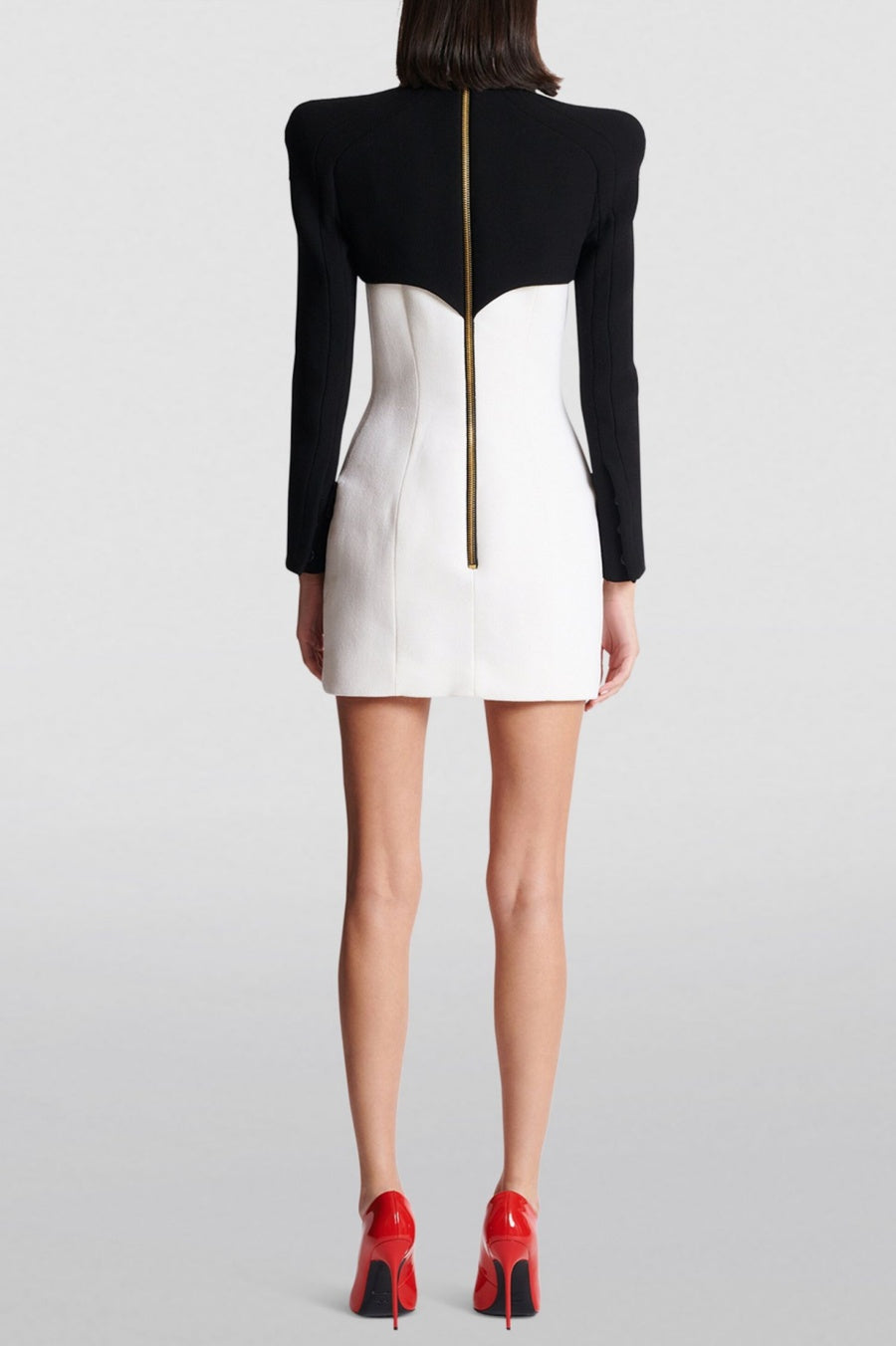 Bayline™ | Gouden Buttond Mini Jurk