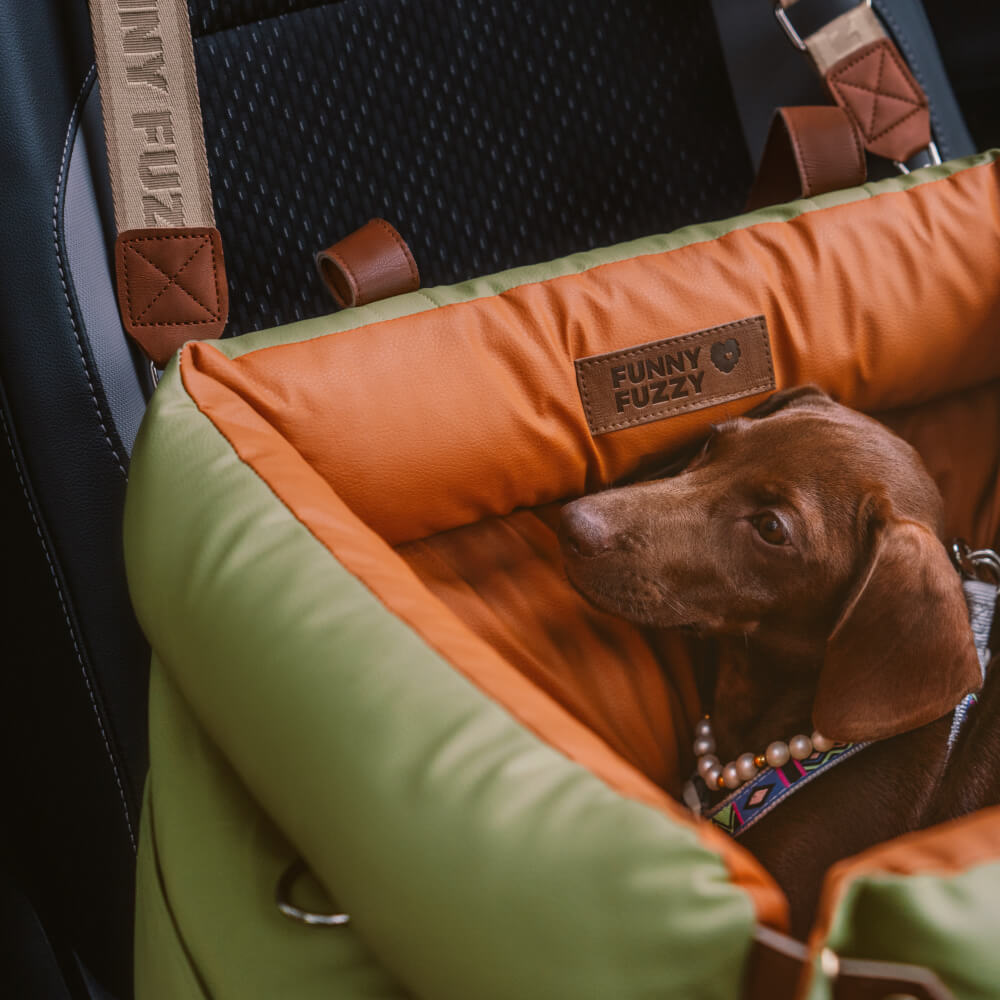 Bayline™ | Deluxe  Faux Leer Hond Stoelverhoger Bed