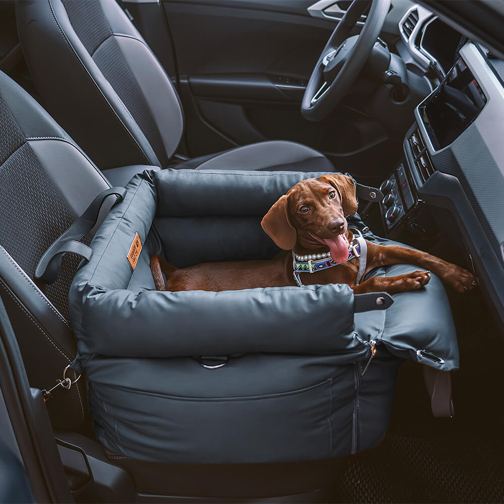 Bayline™ | Deluxe  Faux Leer Hond Stoelverhoger Bed