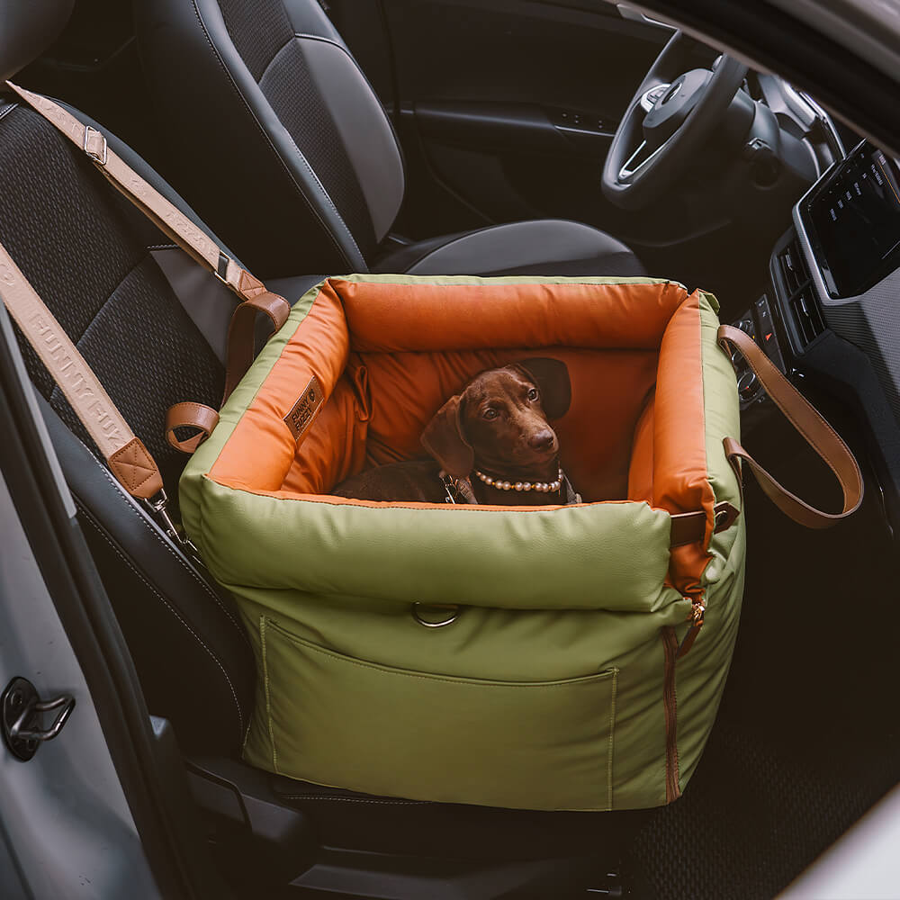 Bayline™ | Deluxe  Faux Leer Hond Stoelverhoger Bed