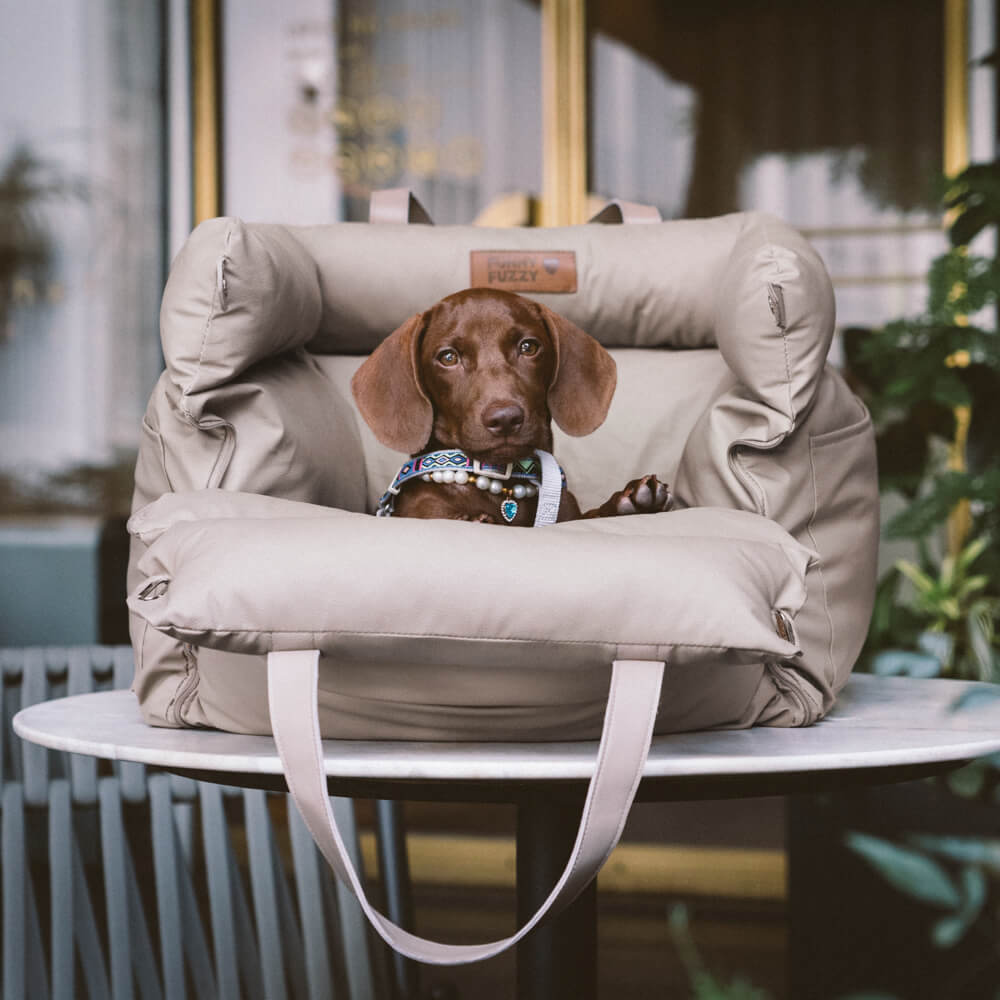 Bayline™ | Deluxe  Faux Leer Hond Stoelverhoger Bed