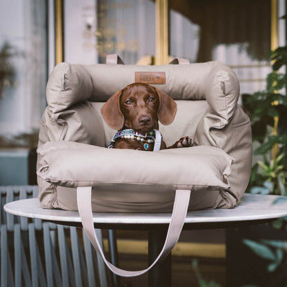 Bayline™ | Deluxe  Faux Leer Hond Stoelverhoger Bed