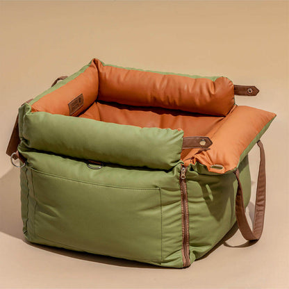 Bayline™ | Deluxe  Faux Leer Hond Stoelverhoger Bed