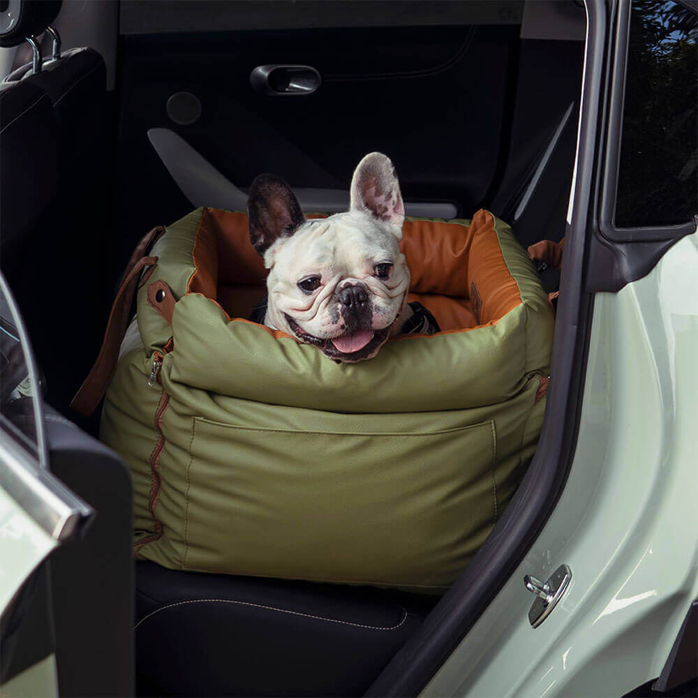 Bayline™ | Deluxe  Faux Leer Hond Stoelverhoger Bed