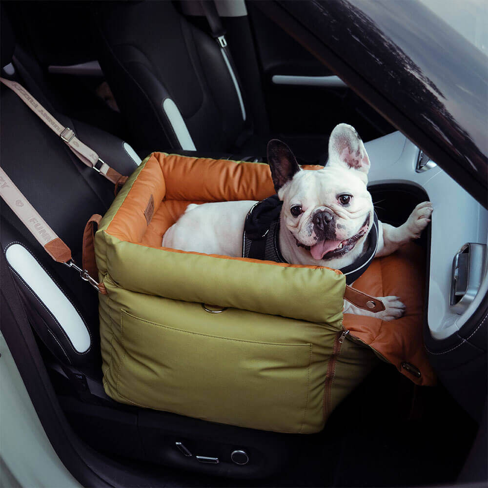Bayline™ | Deluxe  Faux Leer Hond Stoelverhoger Bed