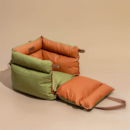 Bayline™ | Deluxe  Faux Leer Hond Stoelverhoger Bed