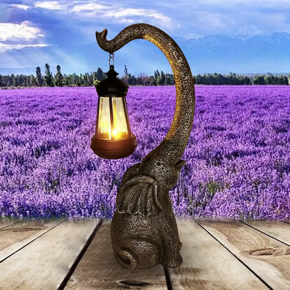 Bayline™ |  Betoverde Olifant Solar Lamp