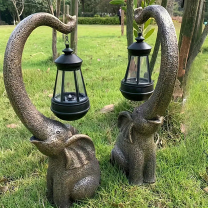 Bayline™ |  Betoverde Olifant Solar Lamp