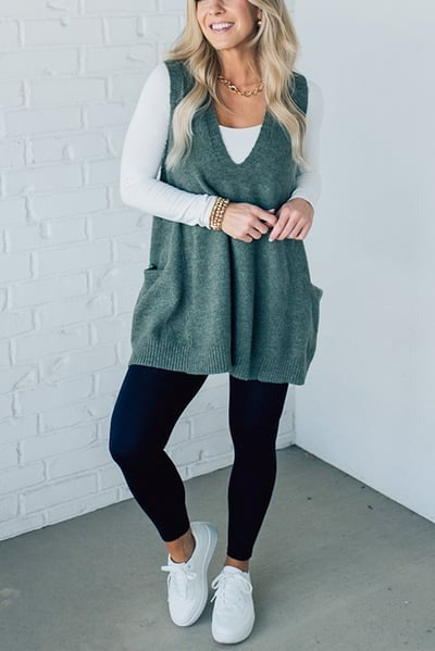 Bayline™ | Classic Knusse Zakken Trui Voor Dames