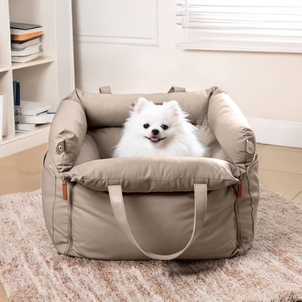 Bayline™ | Deluxe  Faux Leer Hond Stoelverhoger Bed
