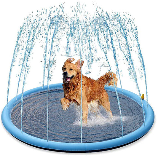Honden bad en fontein