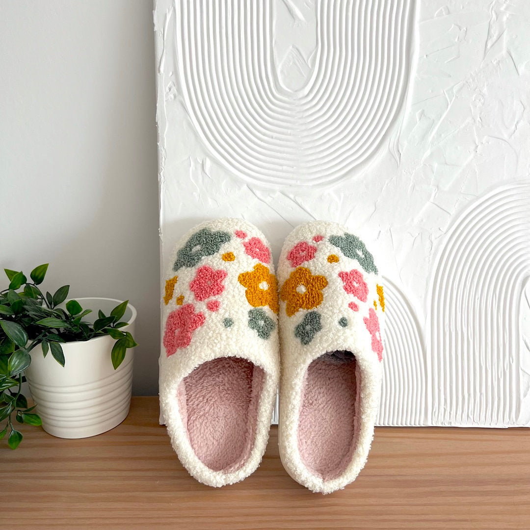 Bayline™ | Slippers Met Bloemenwolkjes