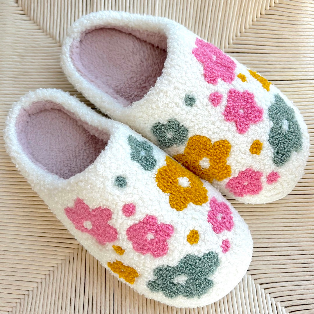 Bayline™ | Slippers Met Bloemenwolkjes