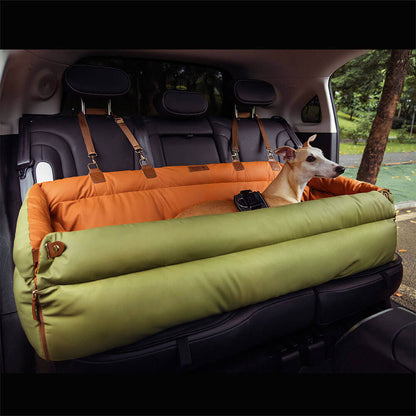 Bayline™ | Deluxe  Faux Leer Hond Stoelverhoger Bed
