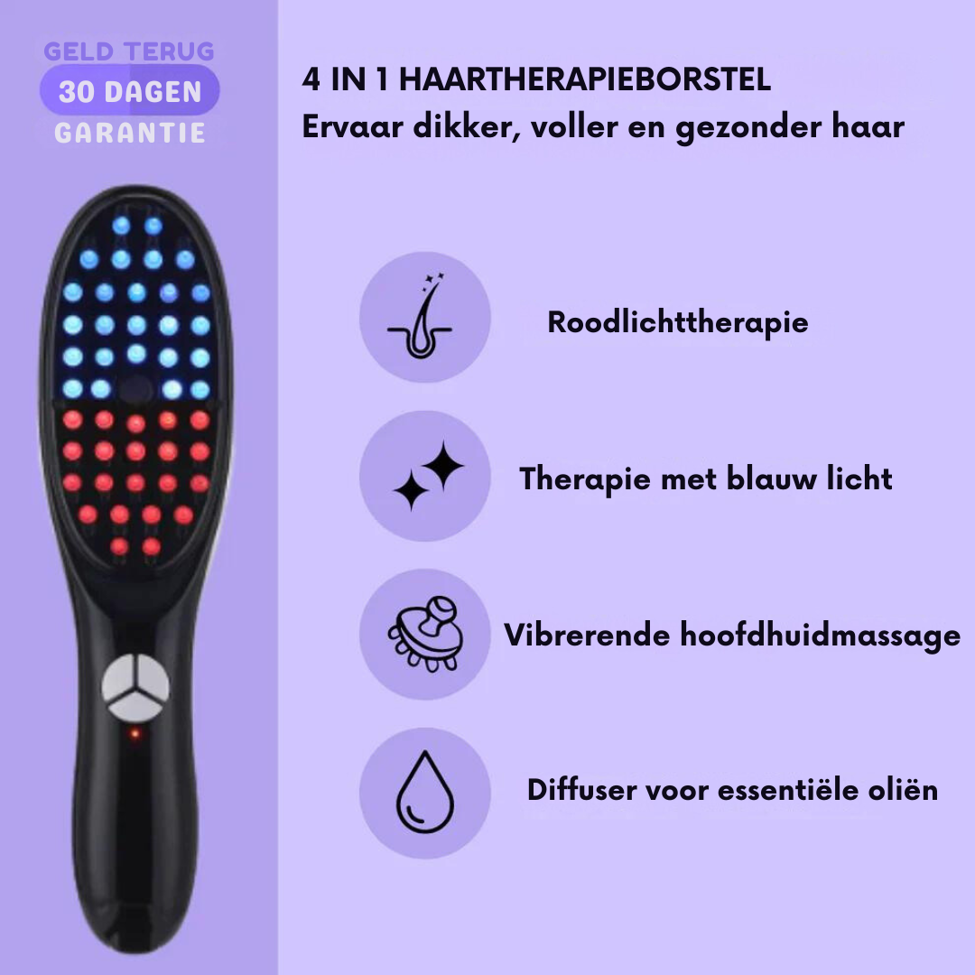 Bayline™ | 4 in 1 Haartherapie  Borstel