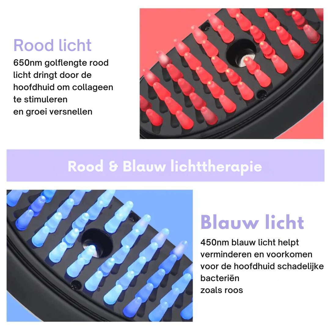 Bayline™ | 4 in 1 Haartherapie  Borstel