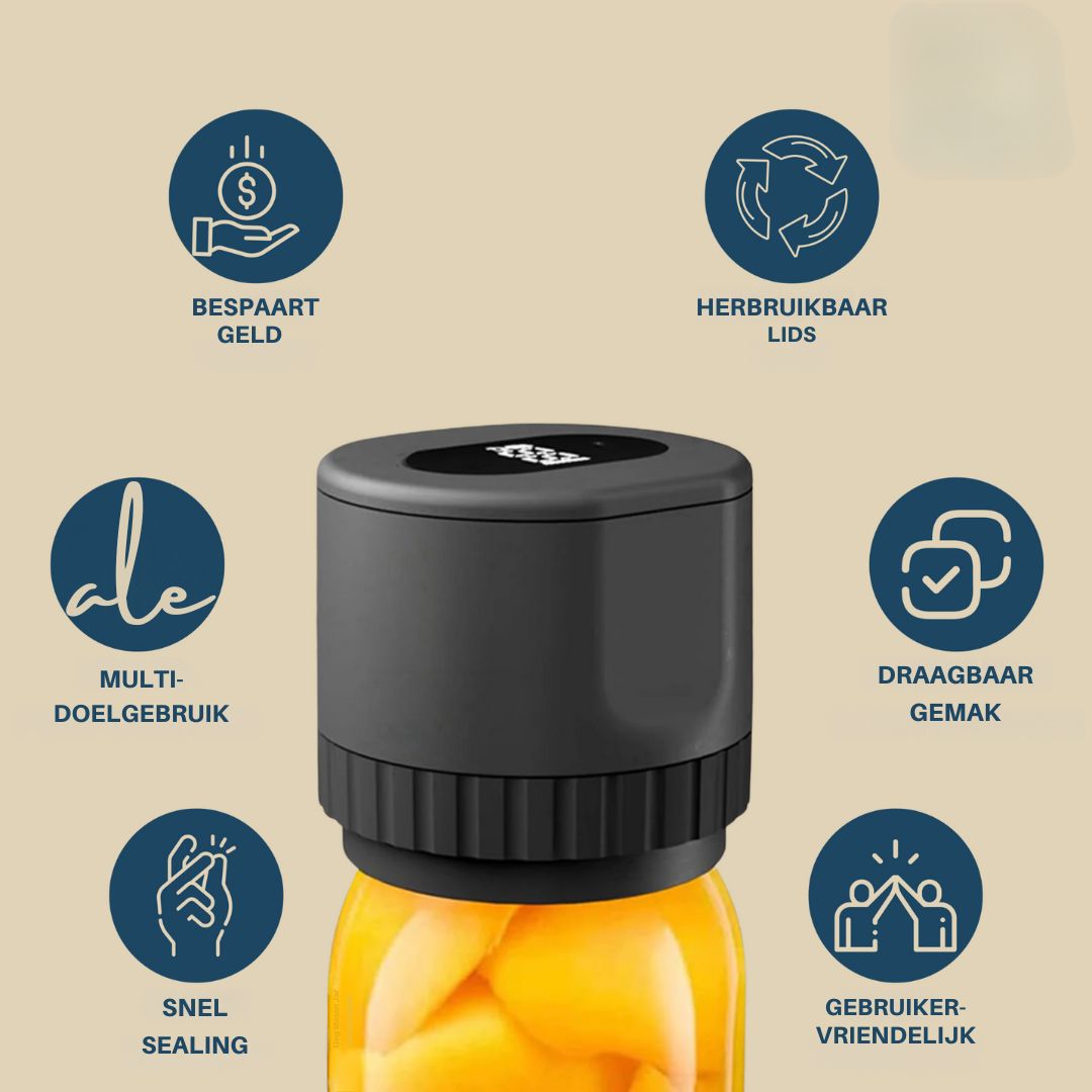 Bayline™ | Mason Jar Vacuüm Sealer Kit