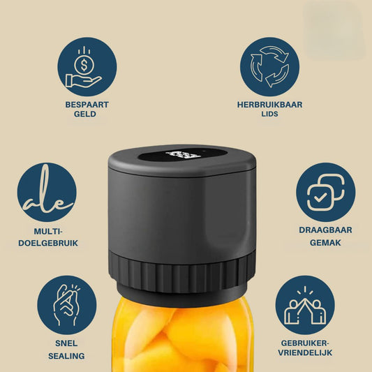 Bayline™ | Mason Jar Vacuüm Sealer Kit