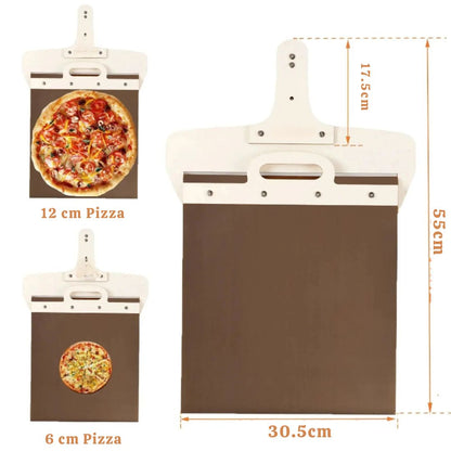 Bayline™ | ElitePeel Verschuifbare Pizzaschil