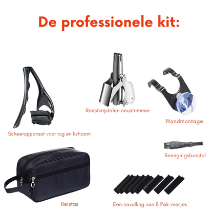 Bayline™ | Rug En Lichaamsscheerapparaat Voor Mannen