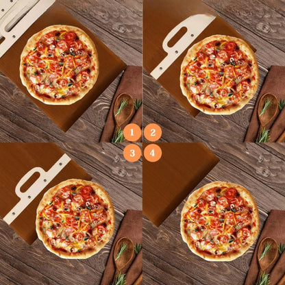 Bayline™ | ElitePeel Verschuifbare Pizzaschil