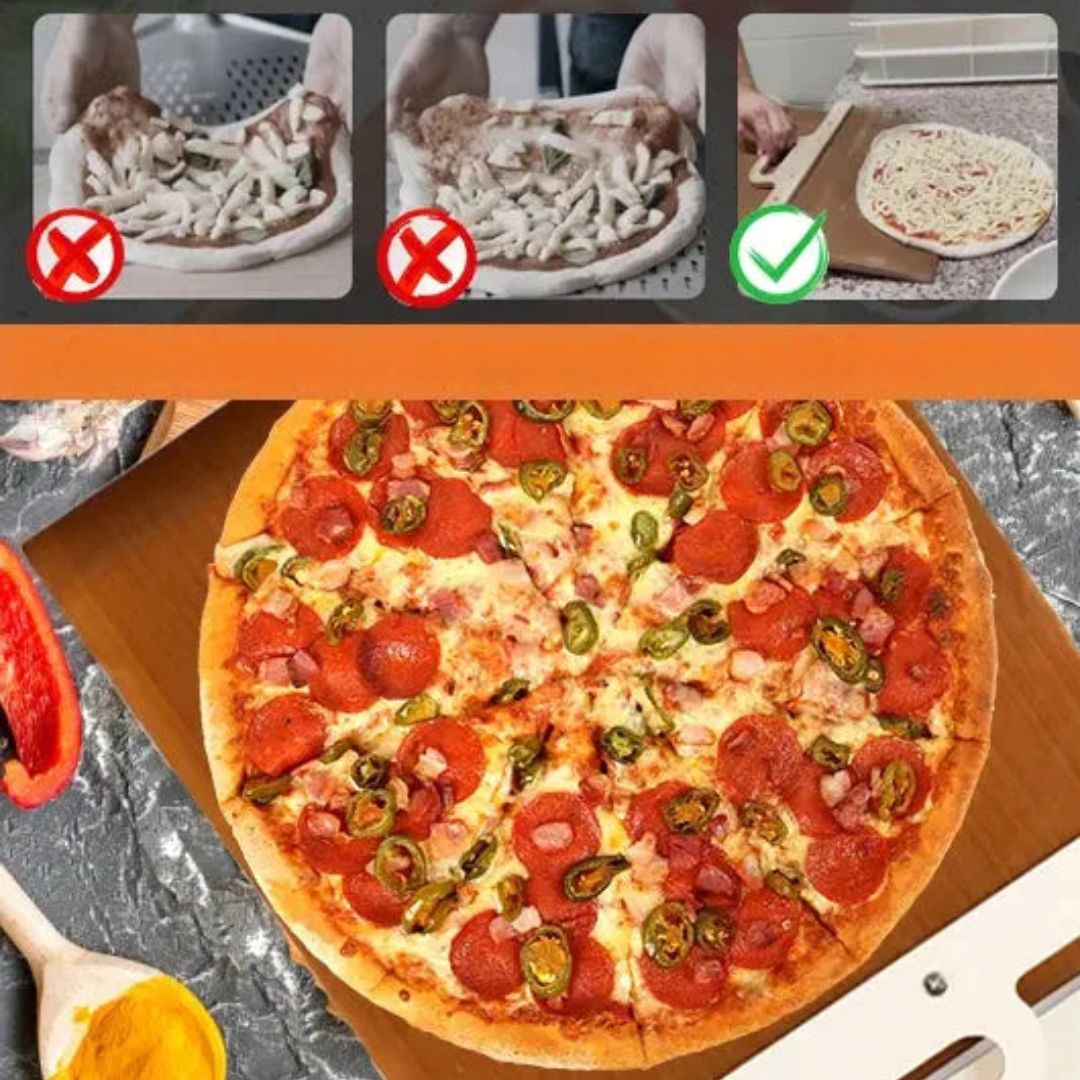 Bayline™ | ElitePeel Verschuifbare Pizzaschil