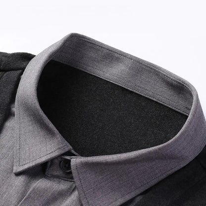 Bayline™ | Heren Tweedelig Overhemd met Kraag Vest