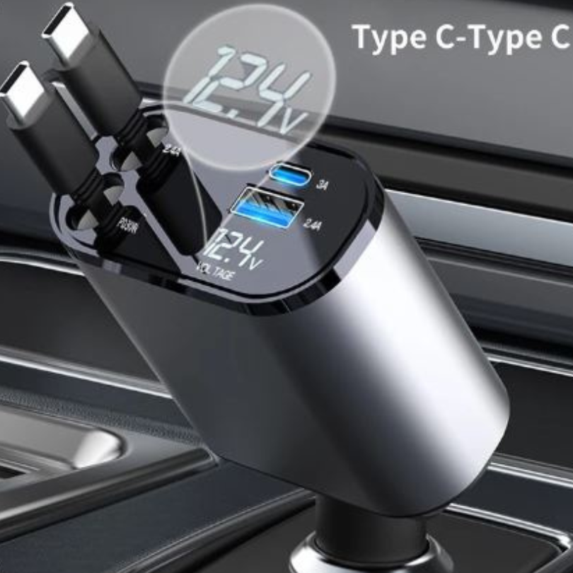 Bayline™ | 4-in-1 Intrekbare Autolader
