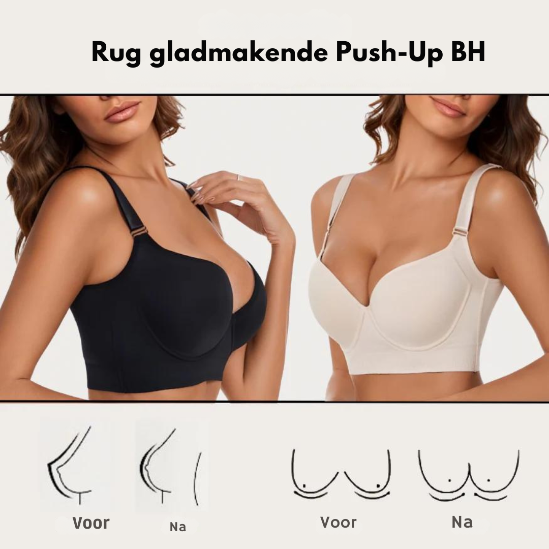 Bayline™ |  Rug Gladmakende Push-up BH