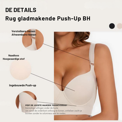 Bayline™ |  Rug Gladmakende Push-up BH