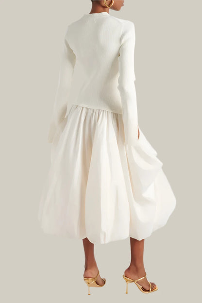 Bayline™ | Boepelrok Midi-Jurk
