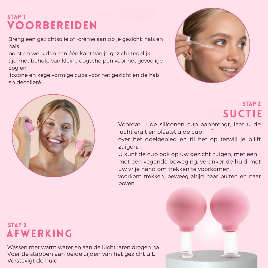 Bayline™ | Glazen Gezichtsbekers Set