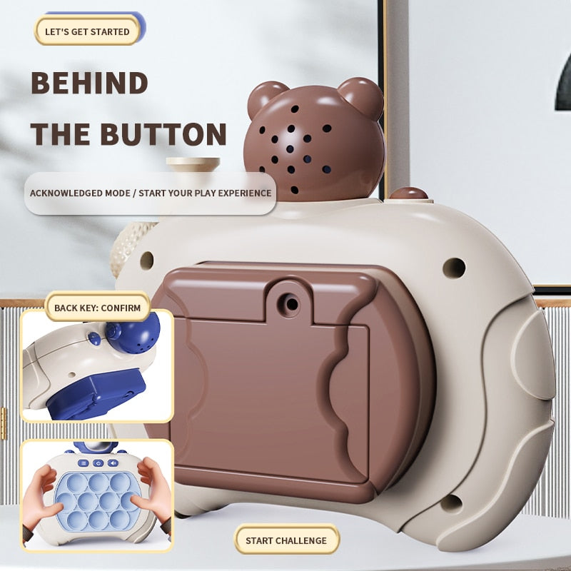 Quick push game machine voor kinderen