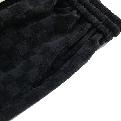 Bayline™ | Geruite Corduroy Sweatbroek